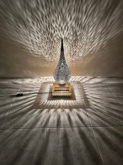 MOROCCAN TABLE & FLOOR LAMP , JAWAHIR