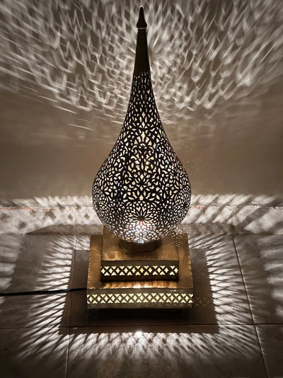 MOROCCAN TABLE & FLOOR LAMP , JAWAHIR