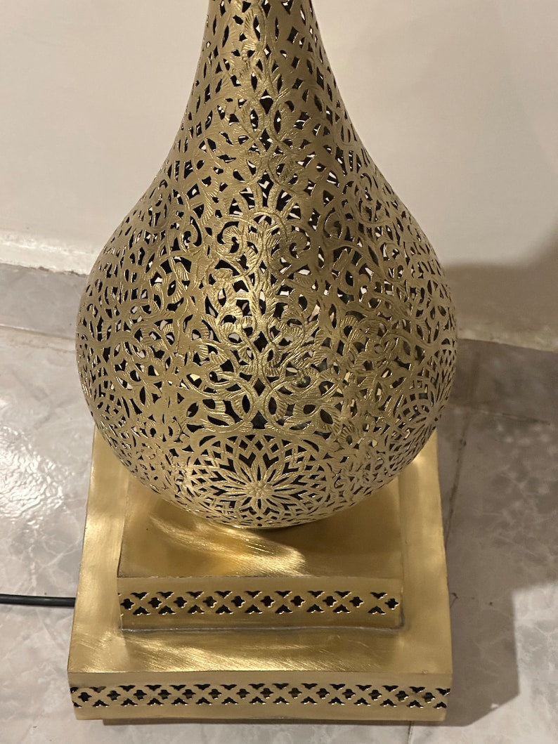 MOROCCAN TABLE & FLOOR LAMP , JAWAHIR