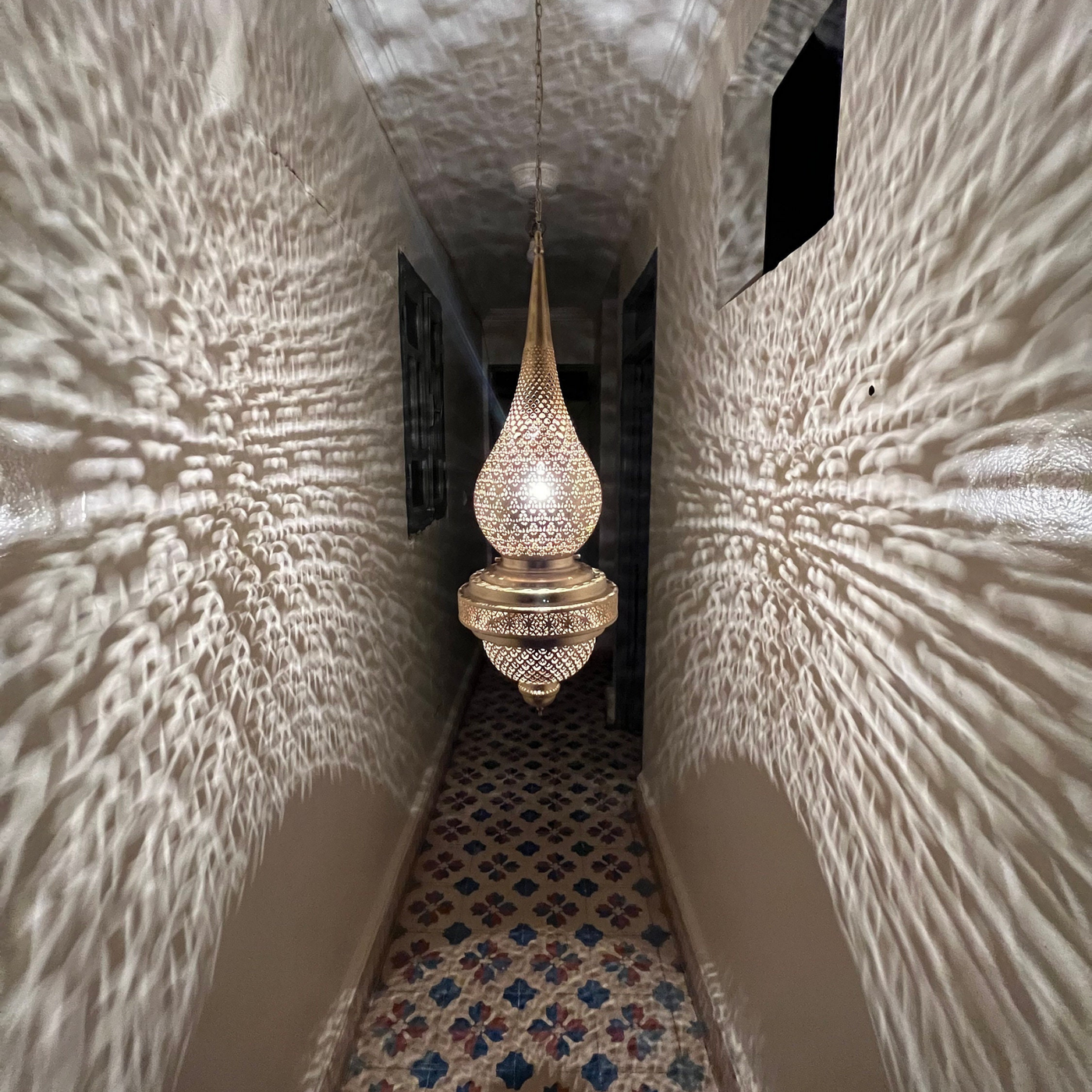 BRASS CEILING LIGHT , FOUAD