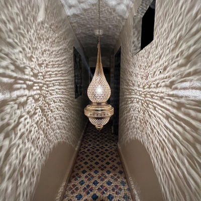 BRASS CEILING LIGHT , FOUAD