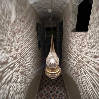 BRASS CEILING LIGHT , FOUAD