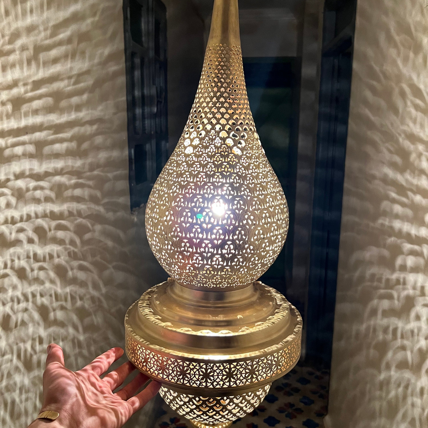 BRASS CEILING LIGHT , FOUAD