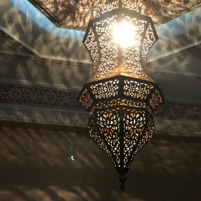 BRASS CEILING LIGHT , NAJWA