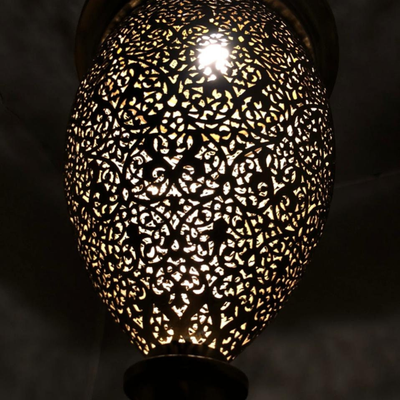 BRASS CEILING LIGHT , HILAL
