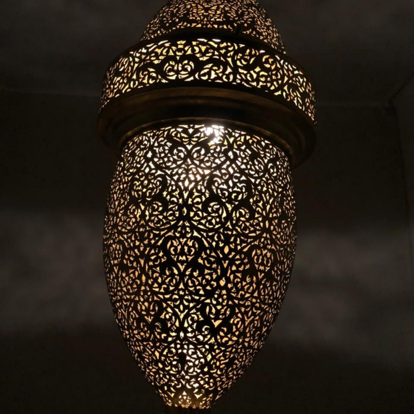 BRASS CEILING LIGHT , HILAL