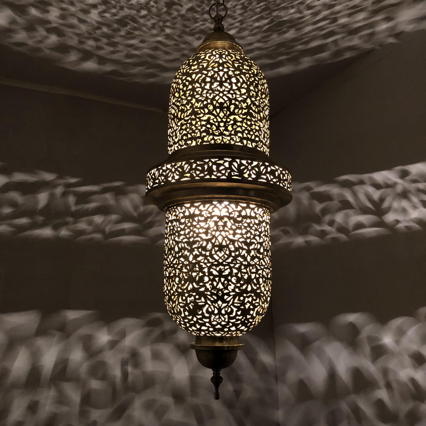 BRASS CEILING LIGHT , SALIM
