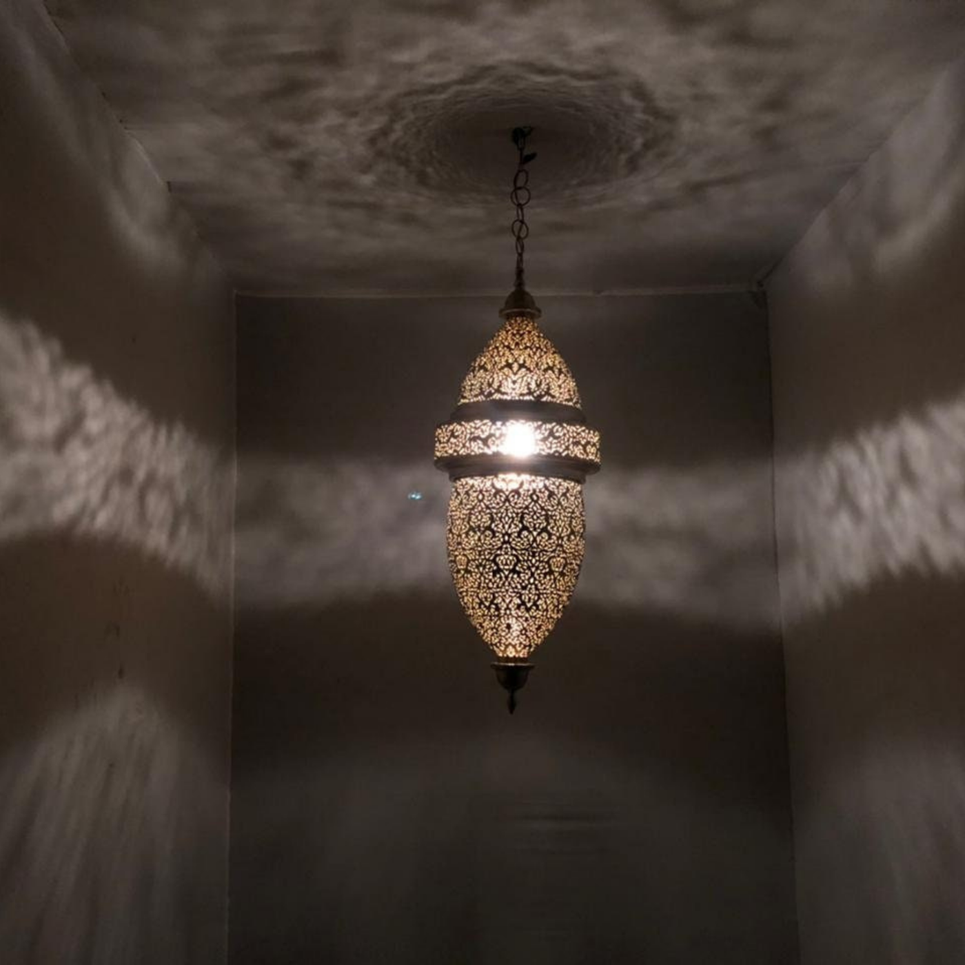 BRASS CEILING LIGHT , HILAL