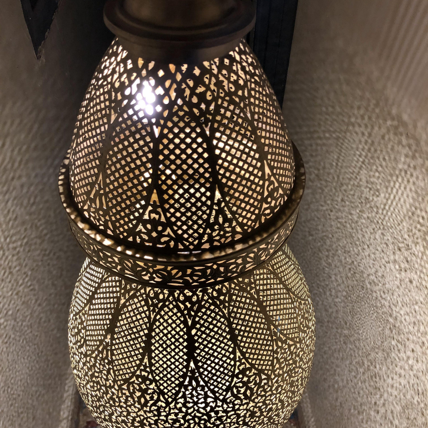 BRASS CEILING LIGHT , ASHRAF