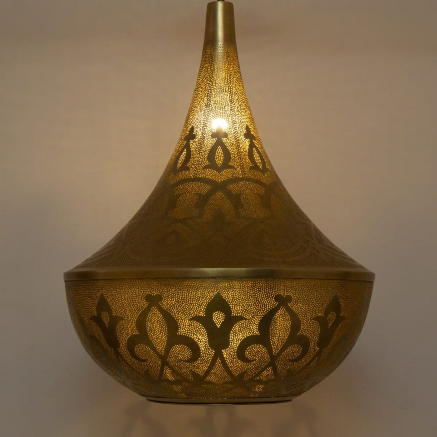 BRASS CEILING LIGHT - YUSSRA