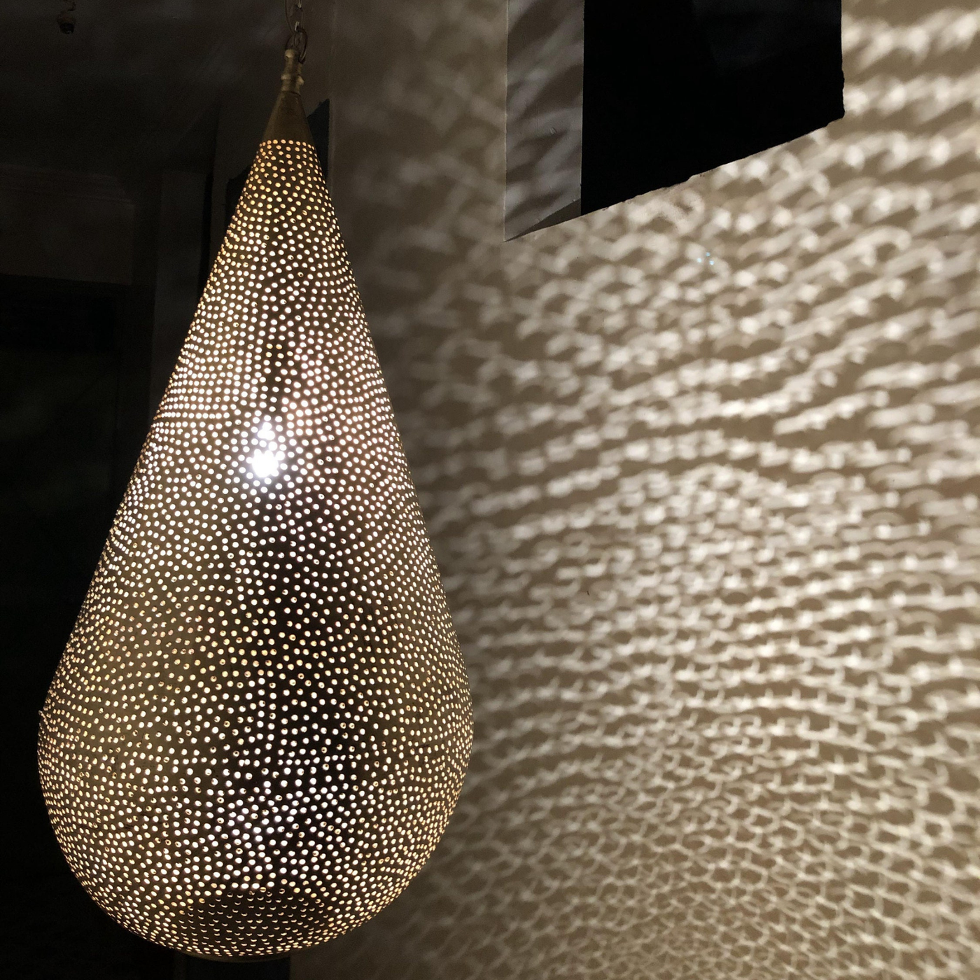 BRASS CEILING LIGHT , DAMAA