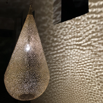 BRASS CEILING LIGHT , DAMAA
