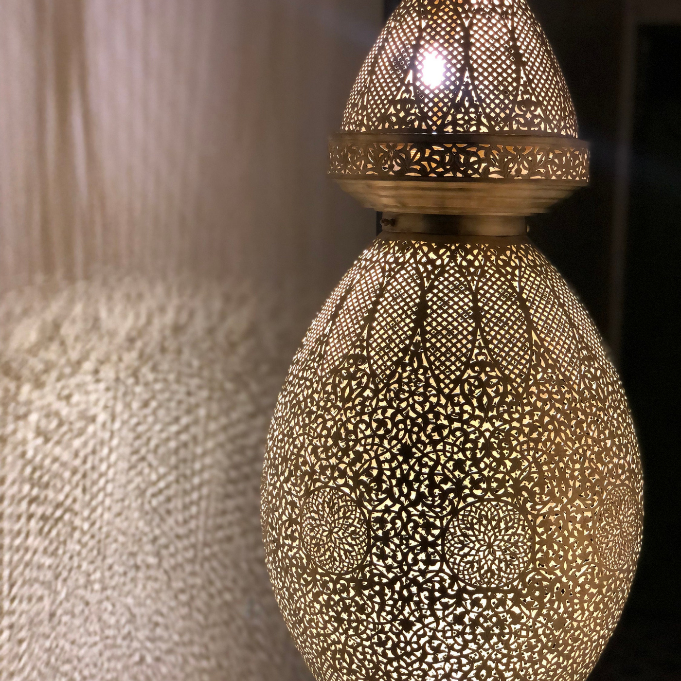 BRASS CEILING LIGHT , ASHRAF