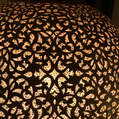 BRASS CEILING LIGHT , KOORA