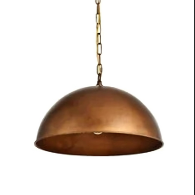 Copper Dome Light Fixtures – Ready to Install, Available in Multiple Sizes for Traditional or Modern Décor