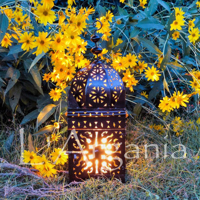 Hanging Lantern with Andalusian style – Patterned with Moroccan decorations – Luxury for Outdoor and Indoor Lighting Decor