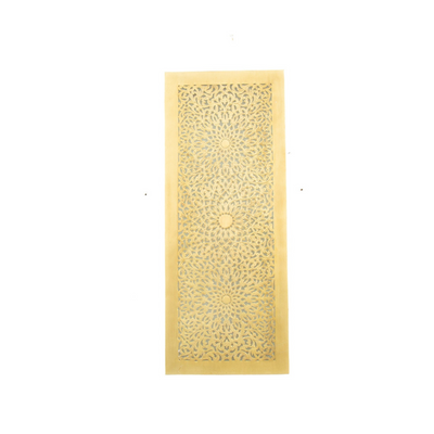Wall Sconce Lamp, Modern Moroccan Style, Hand-Carved with a Beautiful Geometric Pattern – Luxury for Home & Business Decoration