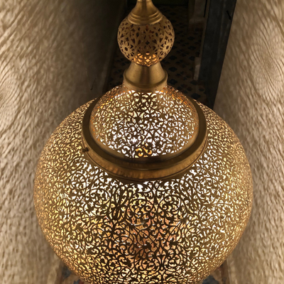 BRASS CEILING LIGHT , SALIMAH