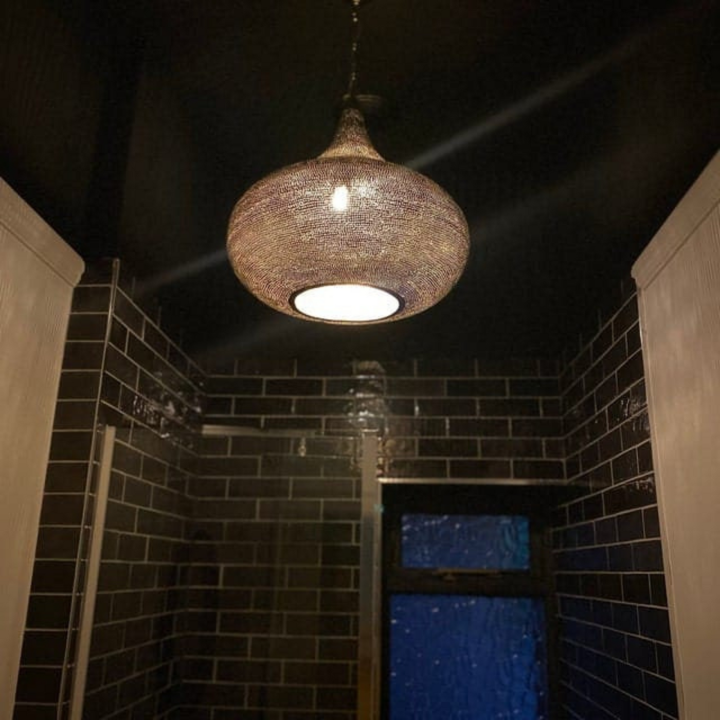 BRASS CEILING LIGHT , IMAN