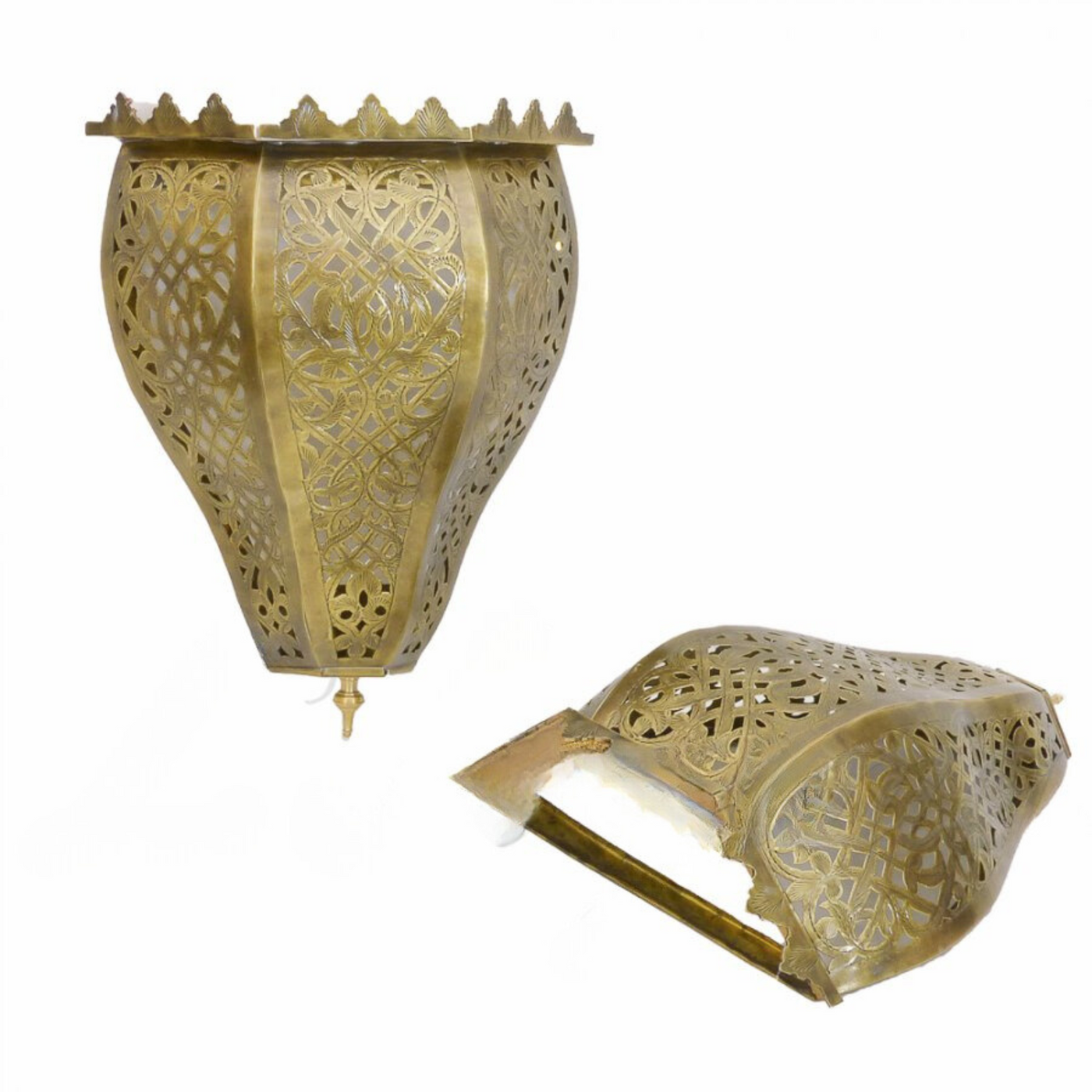 Wall Sconces with Warm Light, Reflect a beautiful geometric pattern on wall - Luxury for home & Business decoration