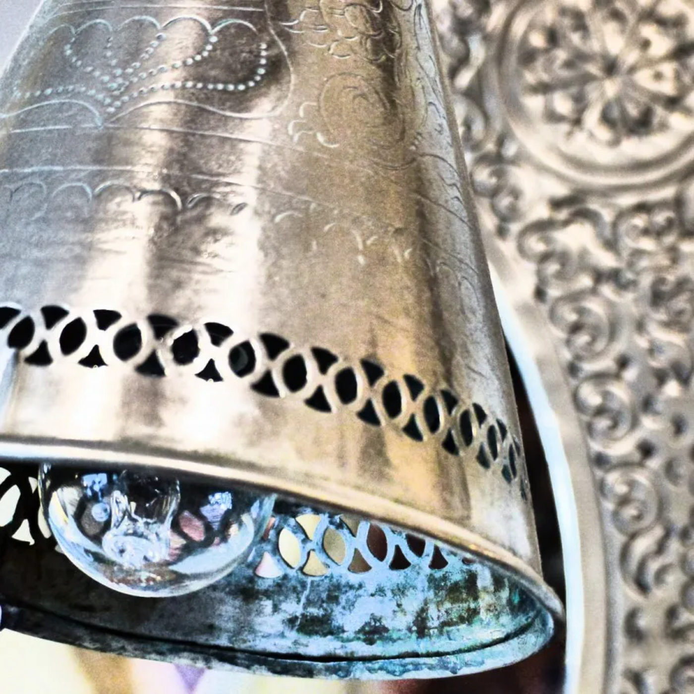 BRASS CEILING LIGHT , SABRINA