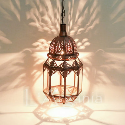 MOROCCAN LANTERNS, AMINA TRANSPARENT