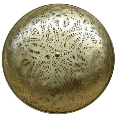Moroccan Round Ceiling Lamp, Flush Mounted Ceiling Light – The perfect addition to any Moroccan-inspired Decor