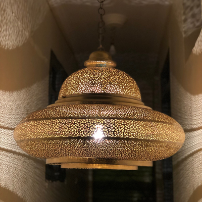 BRASS CEILING LIGHT , LUBNA