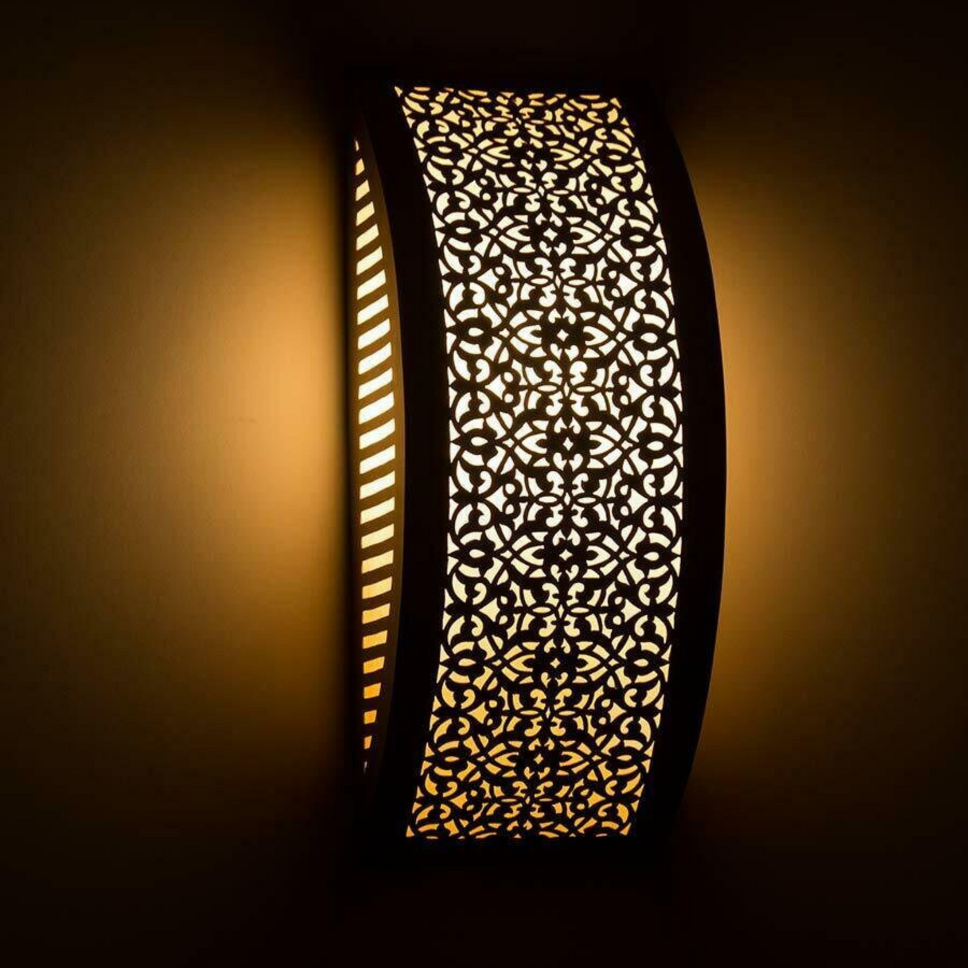 BRASS WALL SCONCE, GHALIA