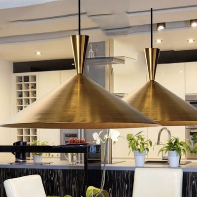 Classic Brass Dome Ceiling Fixture – Ready to Install in Various Sizes