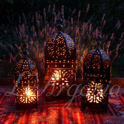 Hanging Lantern with Andalusian style – Patterned with Moroccan decorations – Luxury for Outdoor and Indoor Lighting Decor