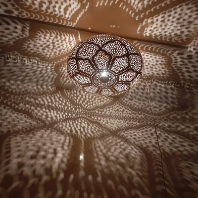 BRASS CEILING LIGHT , ZAINAB