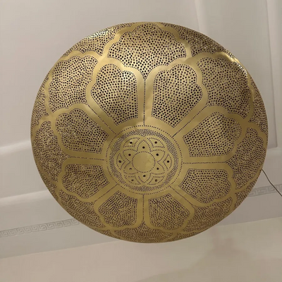 BRASS CEILING LIGHT , ZAINAB