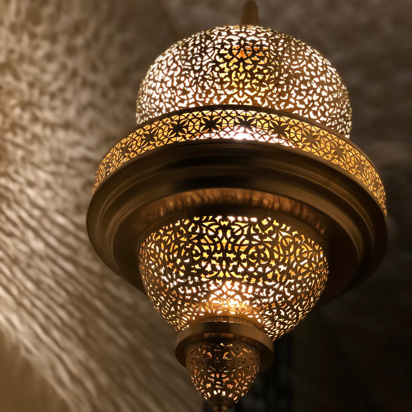 BRASS CEILING LIGHT , RAKIA