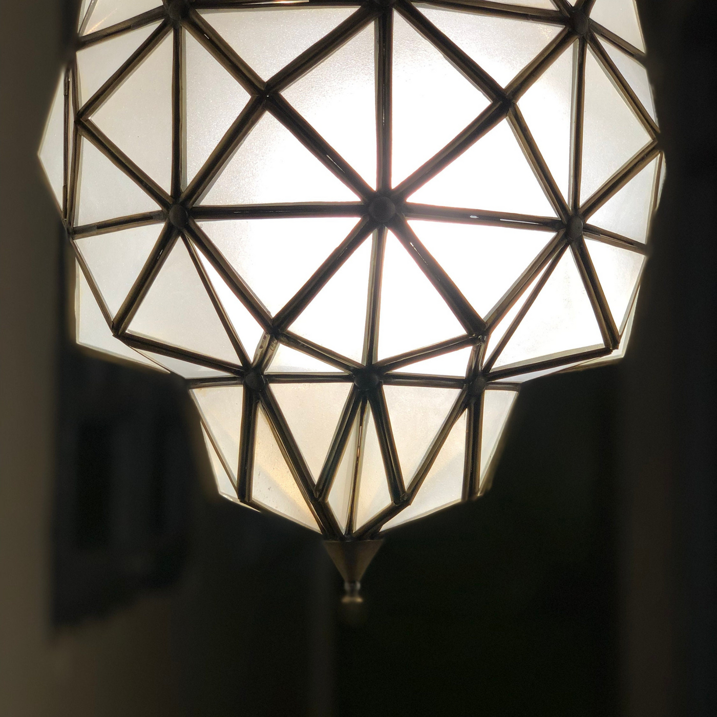 BRASS CEILING LIGHT , JAAJ
