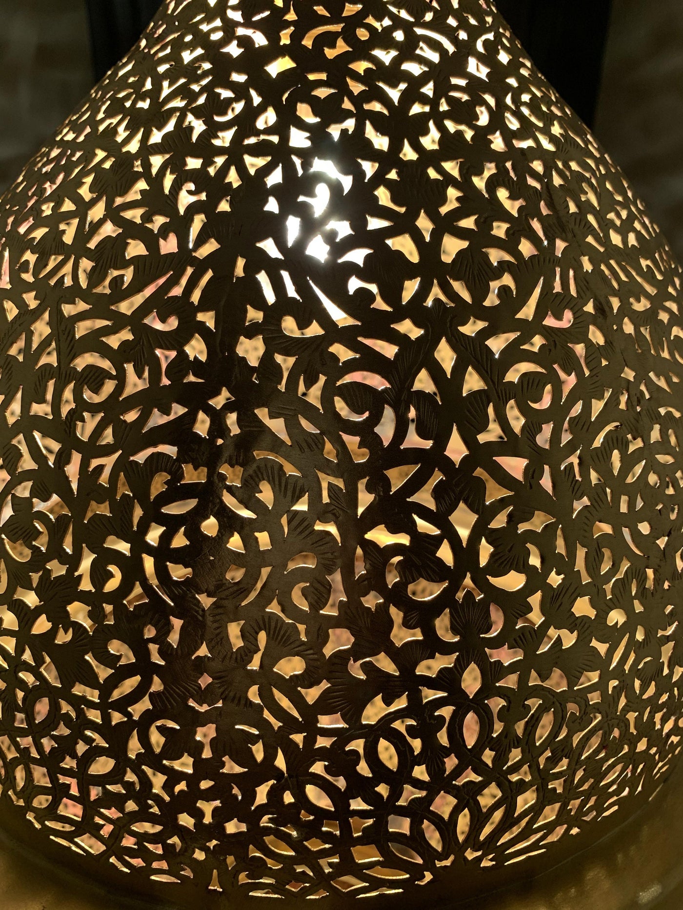 BRASS CEILING LIGHT , NASSIM XL